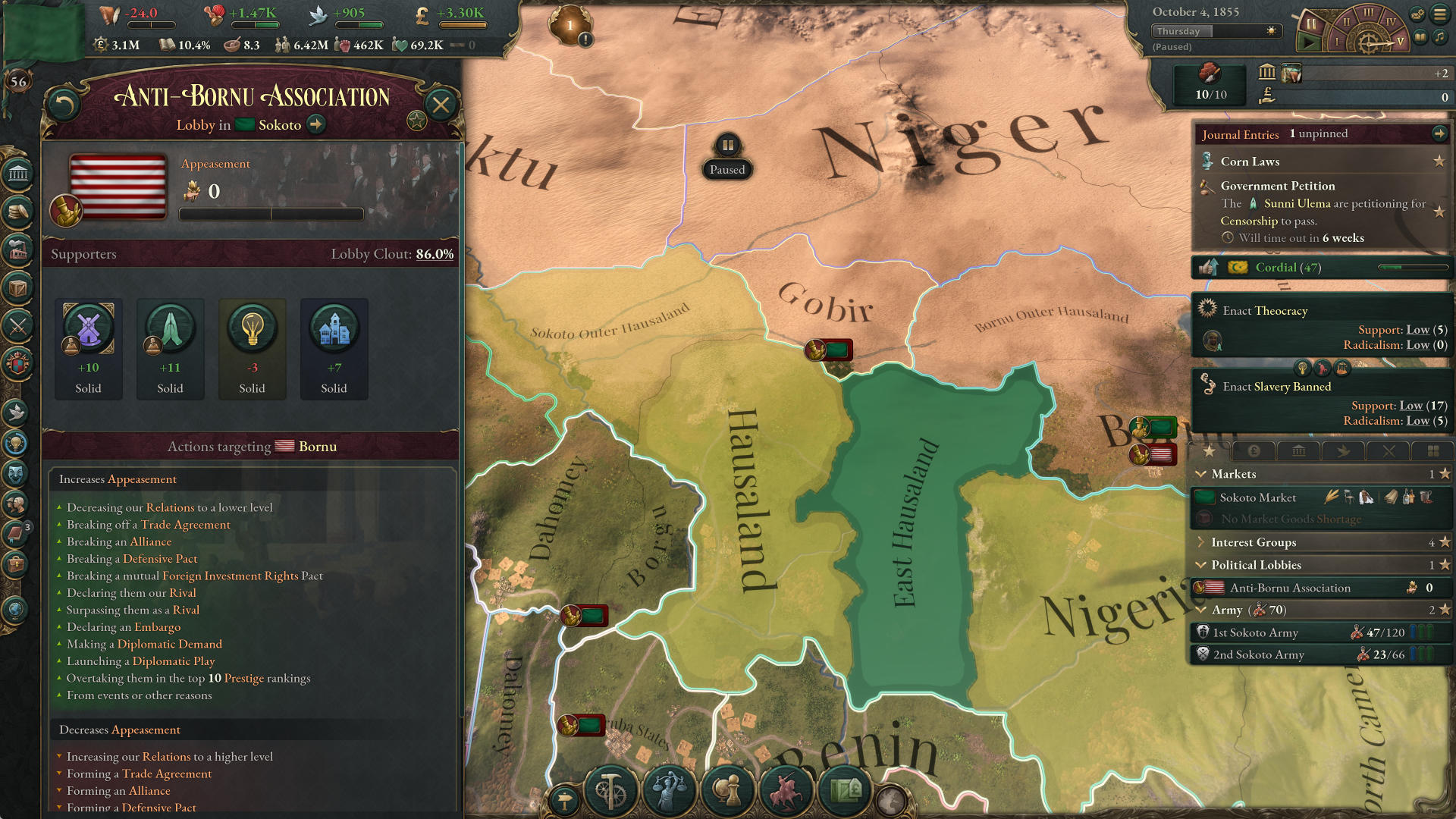 Victoria 3 - Screenshot 5