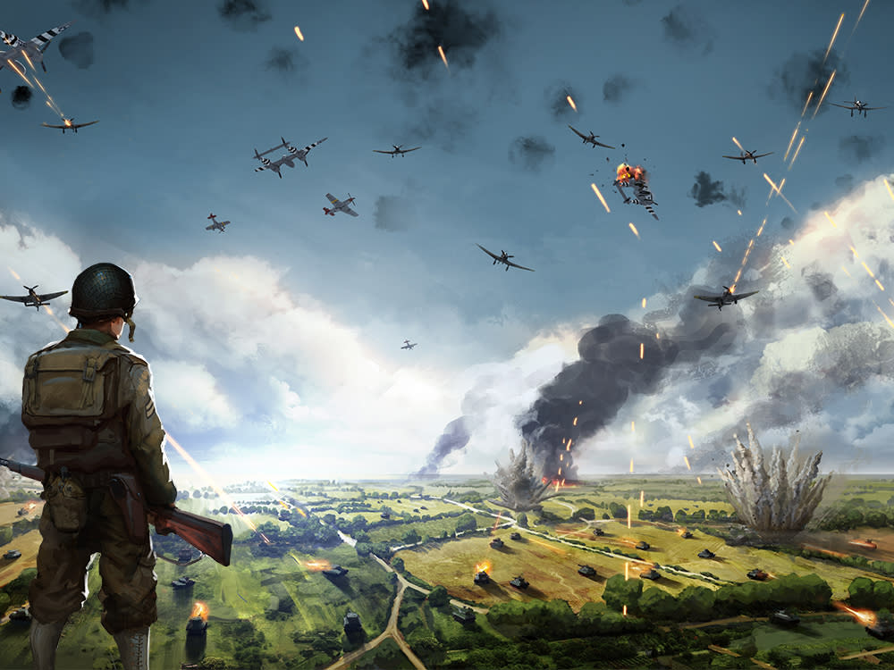 Steel Division: Normandy 44 - cardBackground